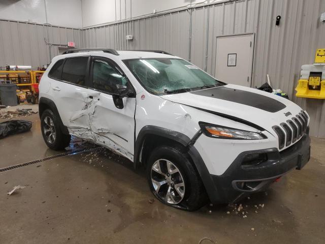 1C4PJMBS8FW639993 - 2015 JEEP CHEROKEE TRAILHAWK WHITE photo 4