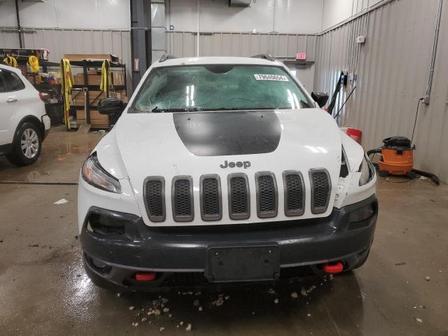1C4PJMBS8FW639993 - 2015 JEEP CHEROKEE TRAILHAWK WHITE photo 5