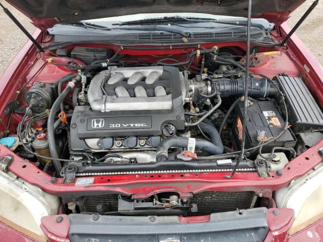 1HGCG2255YA037064 - 2000 HONDA ACCORD EX RED photo 11