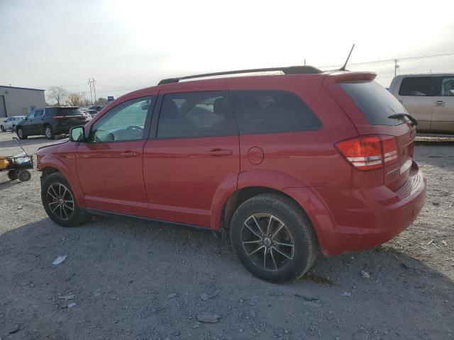 3C4PDCABXJT382630 - 2018 DODGE JOURNEY SE RED photo 2