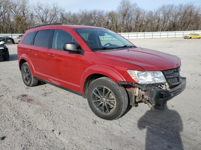 3C4PDCABXJT382630 - 2018 DODGE JOURNEY SE RED photo 4