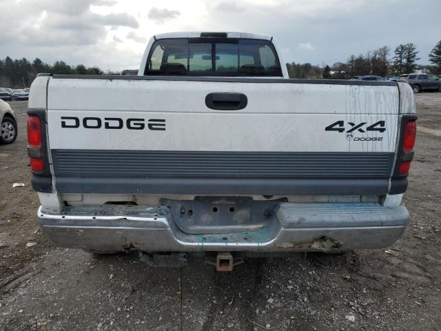 1B7KF23661J196539 - 2001 DODGE RAM 2500 WHITE photo 6