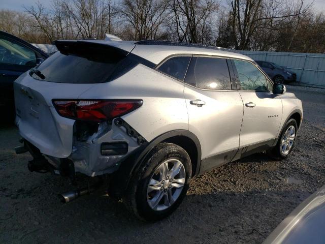 3GNKBBRA0MS547818 - 2021 CHEVROLET BLAZER 1LT SILVER photo 3