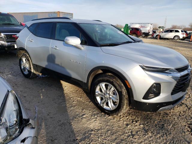 3GNKBBRA0MS547818 - 2021 CHEVROLET BLAZER 1LT SILVER photo 4