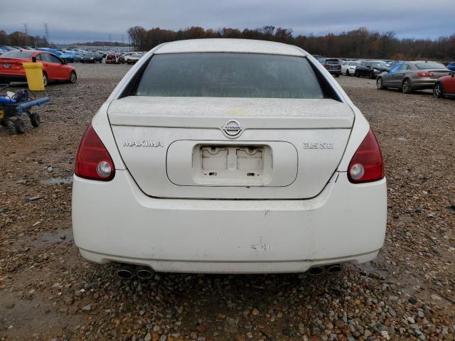 1N4BA41E54C840454 - 2004 NISSAN MAXIMA SE WHITE photo 6