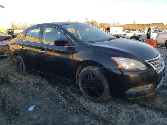 3N1AB7AP3EY211907 - 2014 NISSAN SENTRA S BLACK photo 4