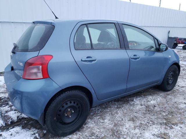 JTDKT923185168515 - 2008 TOYOTA YARIS BLUE photo 3