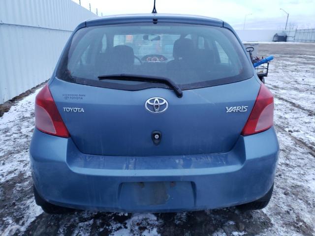 JTDKT923185168515 - 2008 TOYOTA YARIS BLUE photo 6