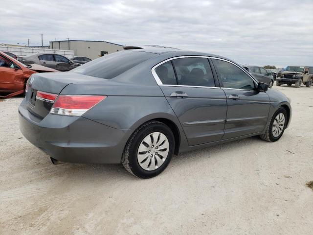 1HGCP2F36CA014040 - 2012 HONDA ACCORD LX GRAY photo 3