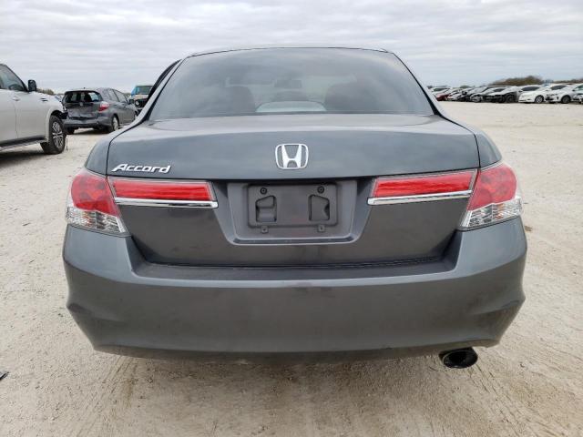 1HGCP2F36CA014040 - 2012 HONDA ACCORD LX GRAY photo 6