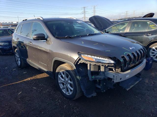 1C4PJLCB0FW770909 - 2015 JEEP CHEROKEE LATITUDE GRAY photo 4