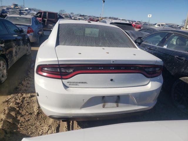 2C3CDXKT3JH181372 - 2018 DODGE CHARGER POLICE WHITE photo 6