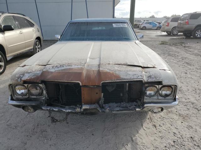 3G69H2R106352 - 1972 OLDSMOBILE CUTLASS CREAM photo 5