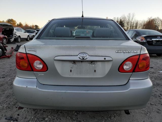 1NXBR32E43Z124869 - 2003 TOYOTA COROLLA CE SILVER photo 6