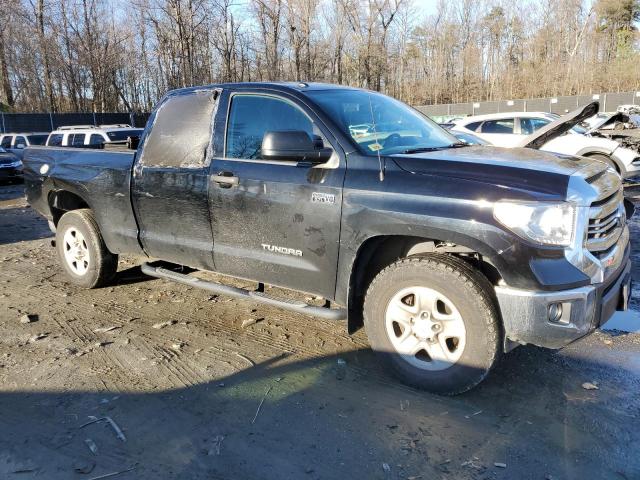 5TFRY5F11HX220893 - 2017 TOYOTA TUNDRA DOUBLE CAB SR/SR5 BLACK photo 4
