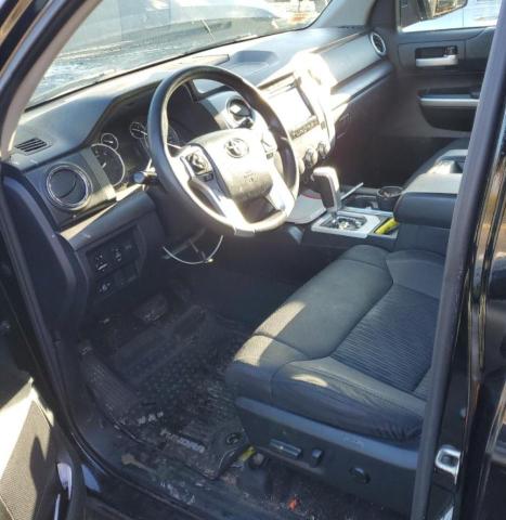 5TFRY5F11HX220893 - 2017 TOYOTA TUNDRA DOUBLE CAB SR/SR5 BLACK photo 7