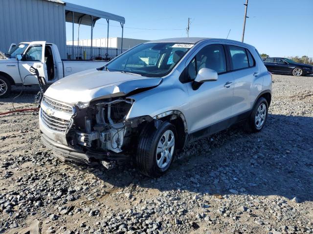 KL7CJKSB2GB569061 - 2016 CHEVROLET TRAX LS SILVER photo 1