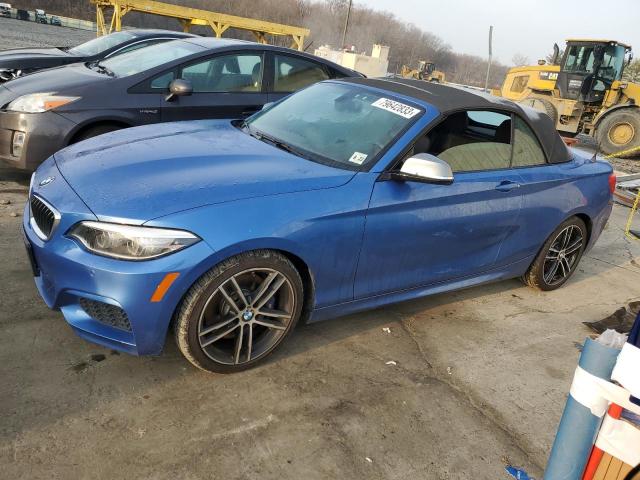 WBA2N3C57JVE45746 - 2018 BMW M240XI BLUE photo 1