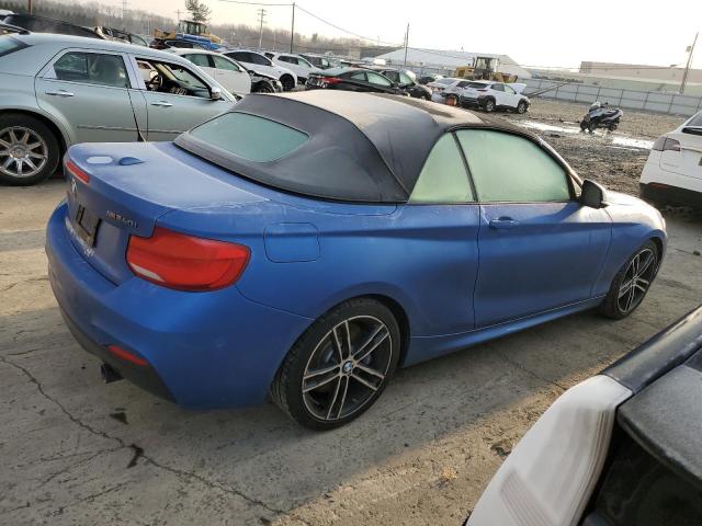 WBA2N3C57JVE45746 - 2018 BMW M240XI BLUE photo 3
