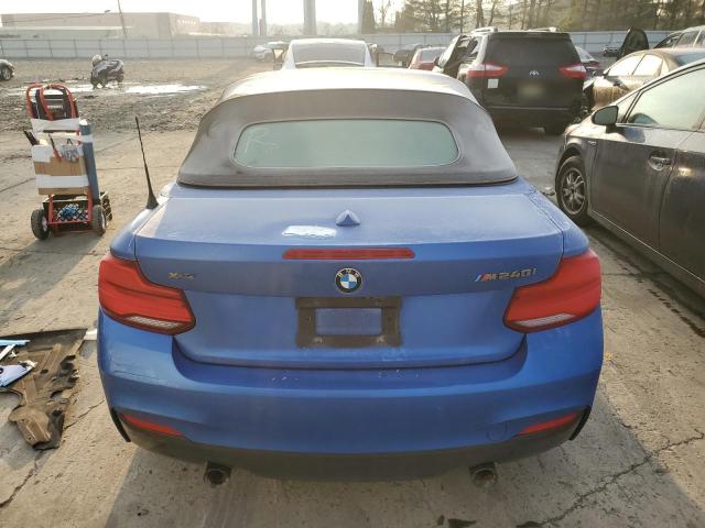WBA2N3C57JVE45746 - 2018 BMW M240XI BLUE photo 6