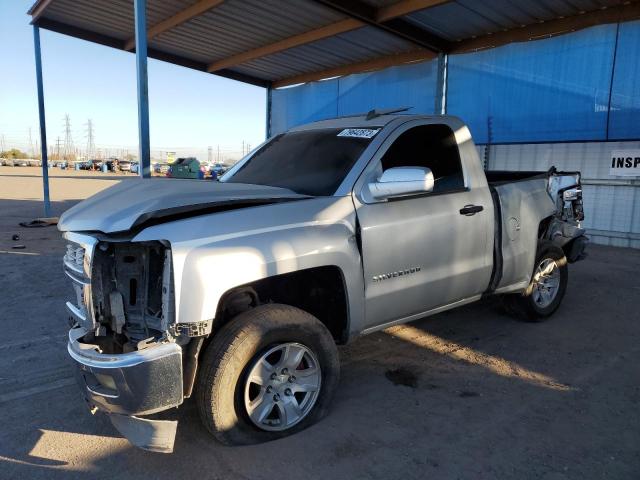 1GCNCPEH6EZ304666 - 2014 CHEVROLET SILVERADO C1500 SILVER photo 1