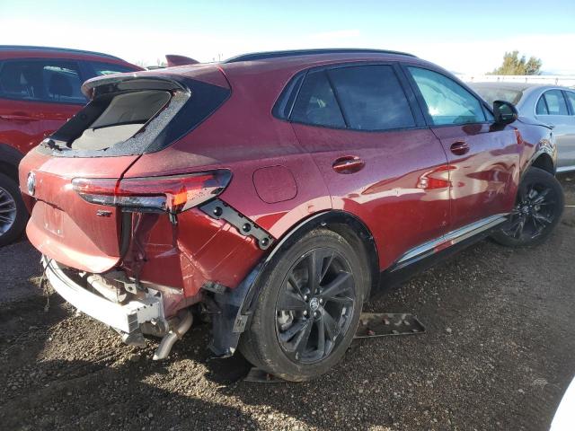 LRBFZMR47PD203675 - 2023 BUICK ENVISION PREFERRED ბურგუნდია ფოტო 3