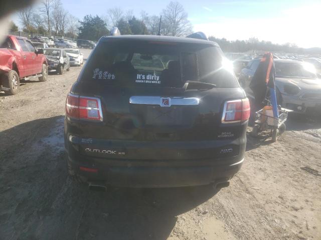 5GZEV23738J119533 - 2008 SATURN OUTLOOK XR შავი ფოტო 6