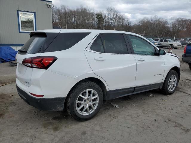 3GNAXUEV9NL312069 - 2022 CHEVROLET EQUINOX LT WHITE photo 3