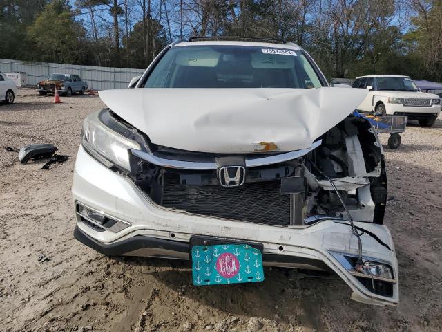 5J6RM4H72FL043986 - 2015 HONDA CR-V EXL WHITE photo 5