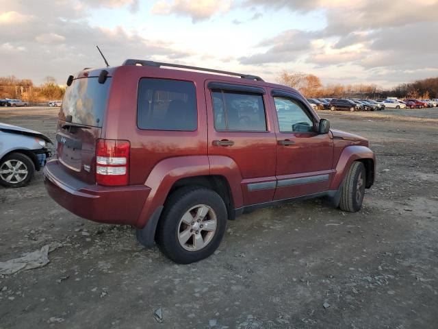 1J8GN28K29W535920 - 2009 JEEP LIBERTY SPORT BURGUNDY photo 3