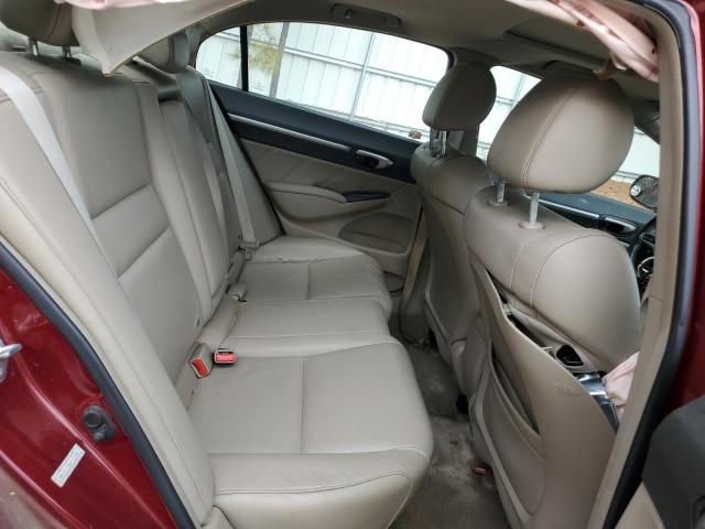 2HGFA1F91AH511850 - 2010 HONDA CIVIC EXL 勃艮第红 照片 10