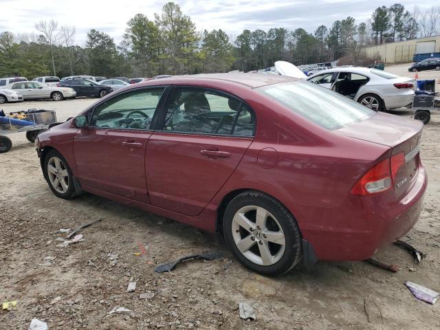 2HGFA1F91AH511850 - 2010 HONDA CIVIC EXL BURGUNDY photo 2