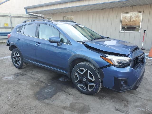 JF2GTAMC5JH220304 - 2018 SUBARU CROSSTREK LIMITED BLUE photo 4