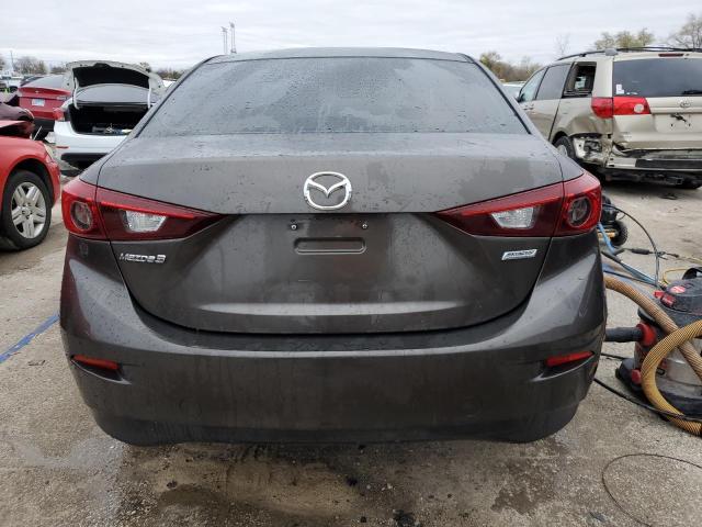 JM1BM1T74E1149380 - 2014 MAZDA 3 SV GRAY photo 6