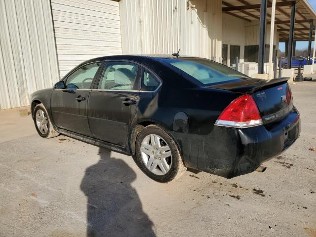 2G1WB5E34D1184480 - 2013 CHEVROLET IMPALA LT BLACK photo 2