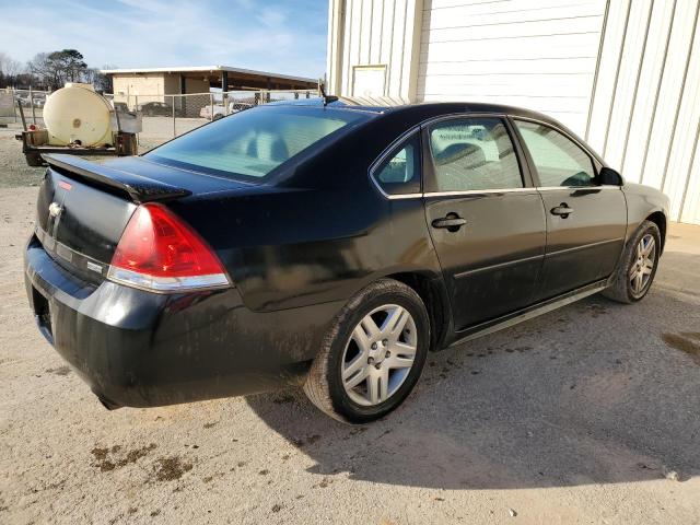 2G1WB5E34D1184480 - 2013 CHEVROLET IMPALA LT BLACK photo 3