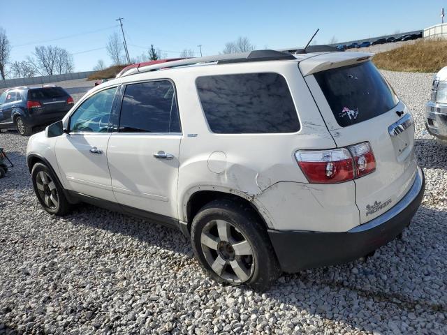 1GKKVRED2BJ237617 - 2011 GMC ACADIA SLT-1 WHITE photo 2