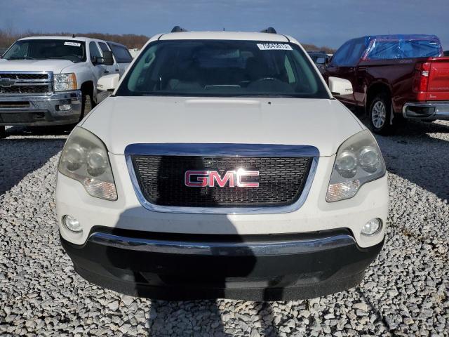 1GKKVRED2BJ237617 - 2011 GMC ACADIA SLT-1 WHITE photo 5