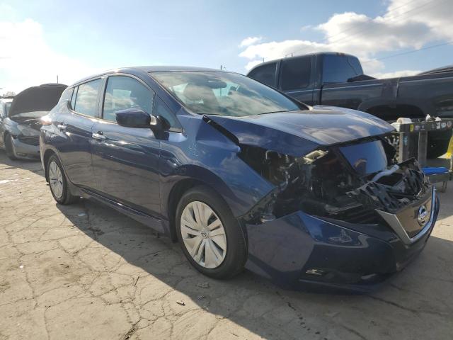 1N4AZ1CV7NC553540 - 2022 NISSAN LEAF SV BLUE photo 4