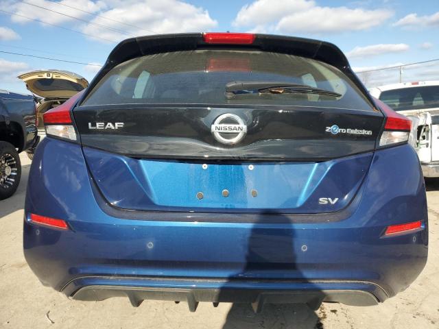 1N4AZ1CV7NC553540 - 2022 NISSAN LEAF SV BLUE photo 6