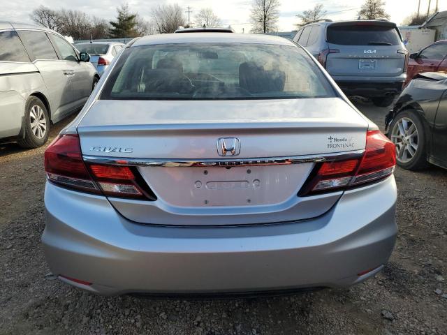 19XFB2F56DE015280 - 2013 HONDA CIVIC LX Gümüş foto 6