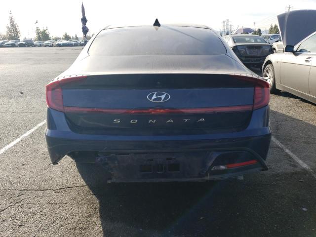 5NPEG4JA2LH051202 - 2020 HYUNDAI SONATA SE BLUE photo 6