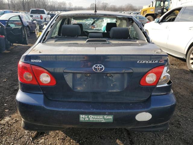 2T1BR30E07C790878 - 2007 TOYOTA COROLLA CE BLUE photo 6