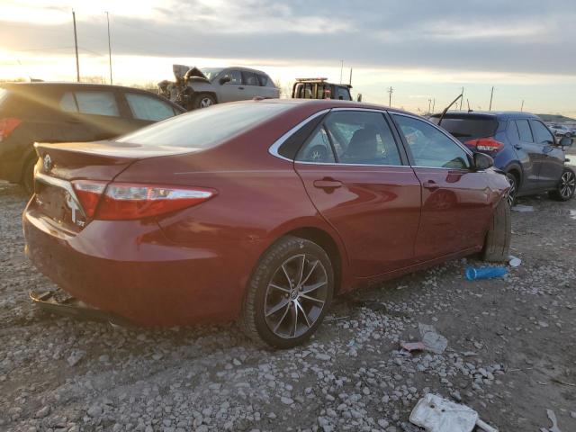 4T1BF1FKXFU896407 - 2015 TOYOTA CAMRY LE RED photo 3