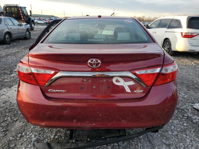 4T1BF1FKXFU896407 - 2015 TOYOTA CAMRY LE RED photo 6