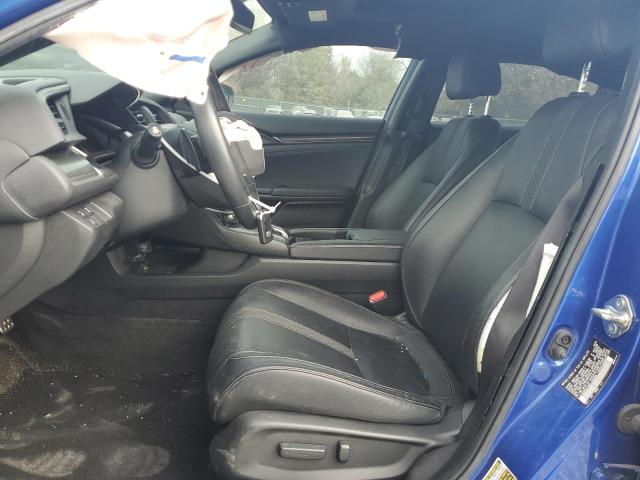 SHHFK7H97LU209854 - 2020 HONDA CIVIC SPORT TOURING BLUE photo 7