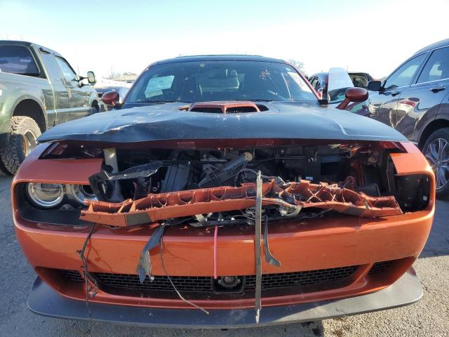 2C3CDZFJ3LH182707 - 2020 DODGE CHALLENGER R/T SCAT PACK ORANGE photo 5