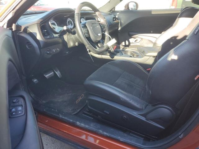 2C3CDZFJ3LH182707 - 2020 DODGE CHALLENGER R/T SCAT PACK ORANGE photo 8