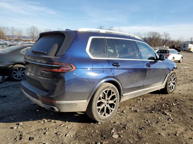 5UX23EM06P9N90863 - 2023 BMW X7 XDRIVE40I BLUE photo 3