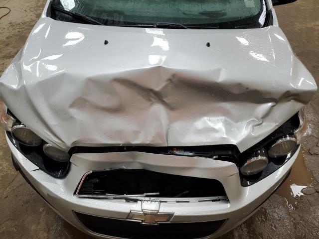 1G1JA6SH2C4118242 - 2012 CHEVROLET SONIC LS 银色 照片 11